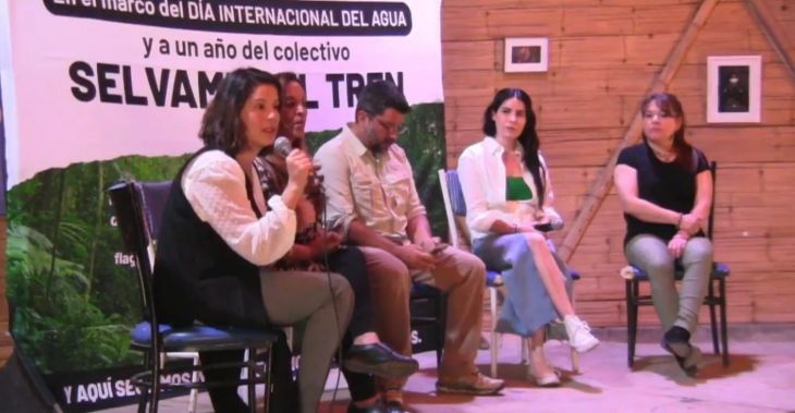 Reitera Sélvame del Tren riesgo del acuífero por obras del Tren Maya en QRoo